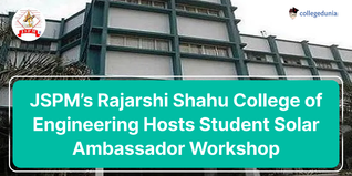 JSPM’s Rajarshi Shahu College of Engineering Hosts Student Solar Ambassador Workshop on Gandhi Jayanti; Check Details Here